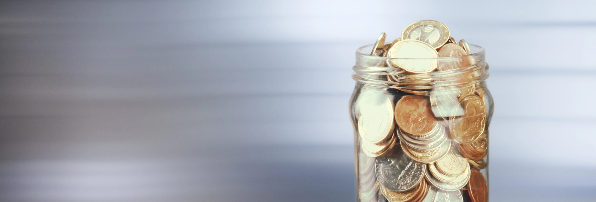 Coins In A Jar 1920X650