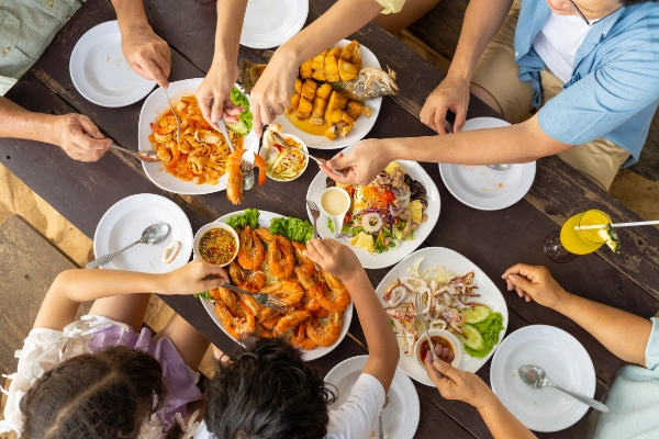 Seafood Dinner 600X400